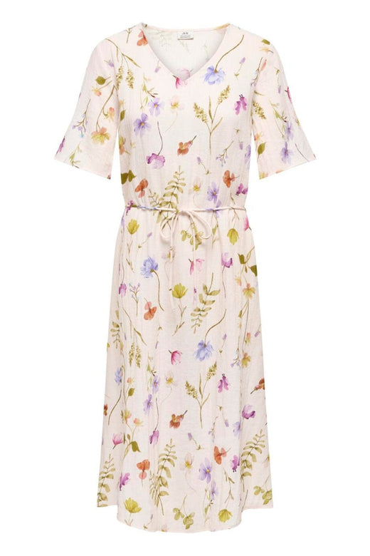 JDY - Jdyviola Life 2/4 Midi Dress - 4893946 Pristine Garden Flower