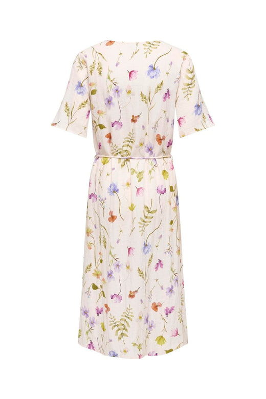 JDY - Jdyviola Life 2/4 Midi Dress - 4893946 Pristine Garden Flower