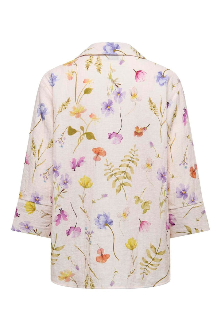 JDY - Jdyviola Life 3/4 Shirt - 4893954 Pristine Garden Flower