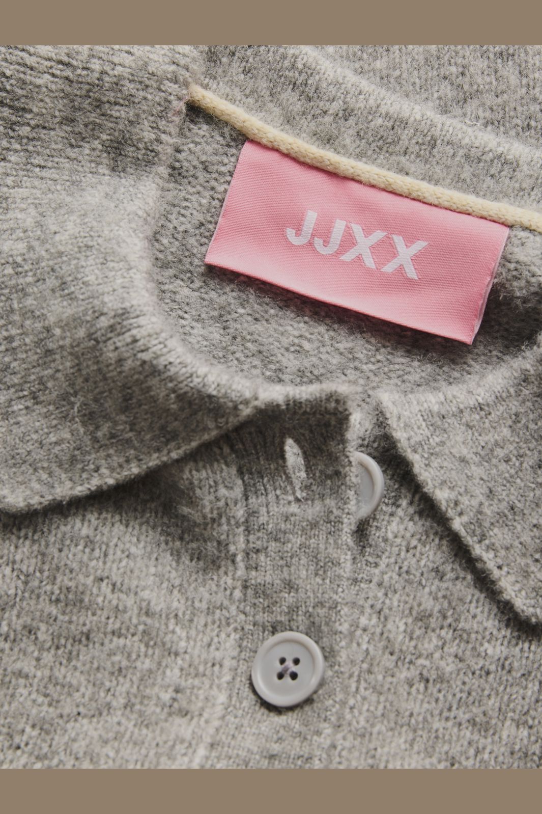 Jjxx - Jxcatalina Diverse Polo Knit - 5126975 Medium Grey Melange
