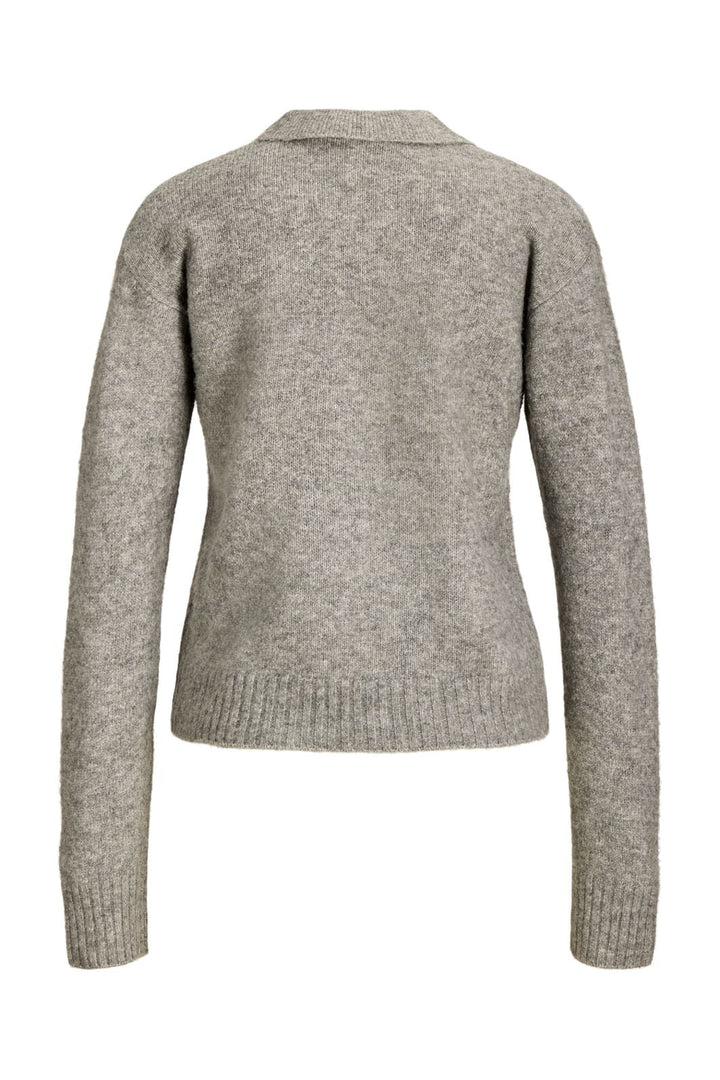 Jjxx - Jxcatalina Diverse Polo Knit - 5126975 Medium Grey Melange
