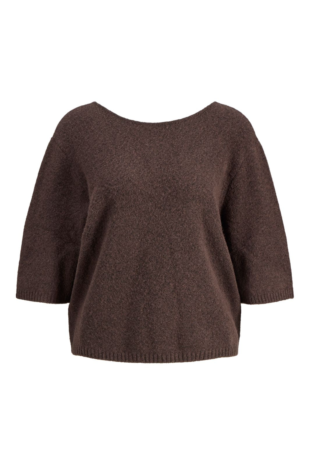 Jjxx - Jxclara Diverse Ss Knit - 4959832 Seal Brown