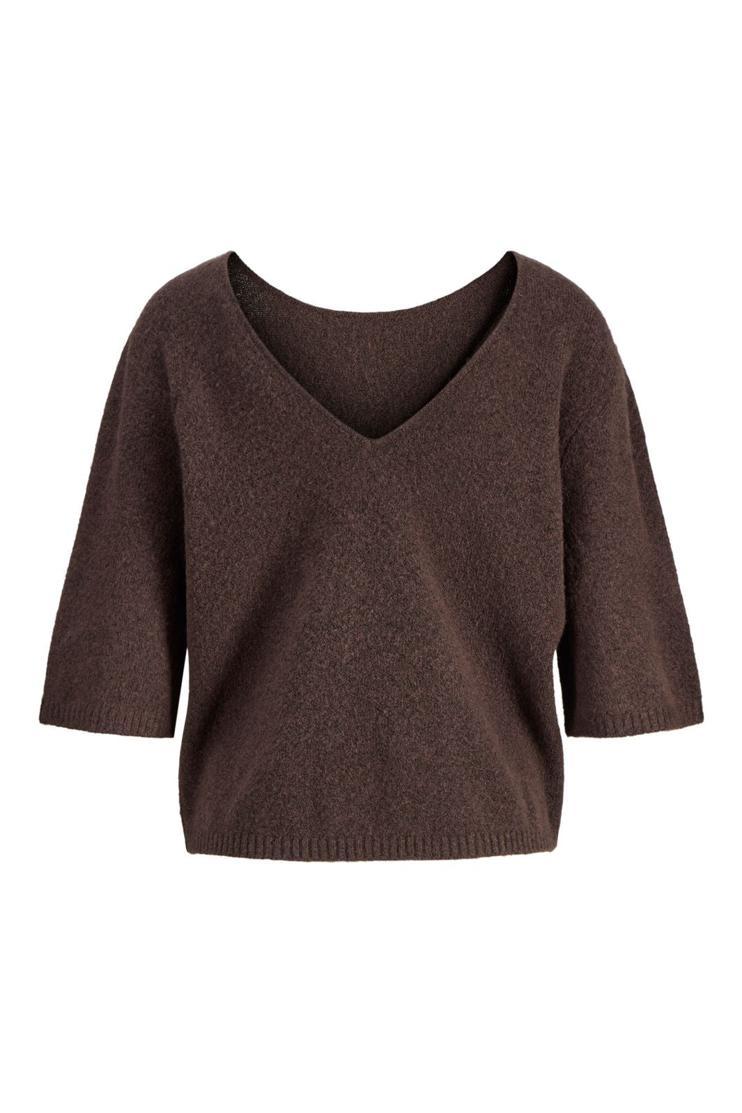 Jjxx - Jxclara Diverse Ss Knit - 4959832 Seal Brown