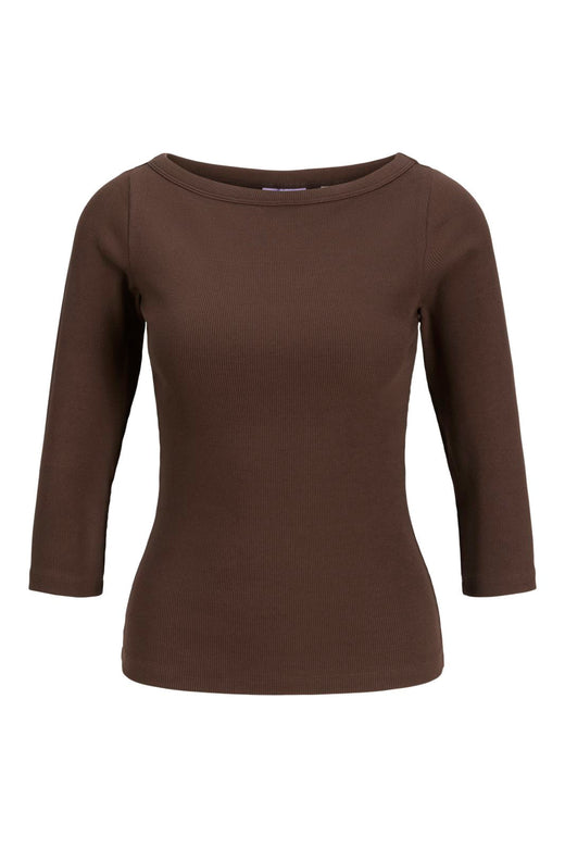 Jjxx - Jxfifi Str 3/4 Boatneck Top - 4788552 Bracken