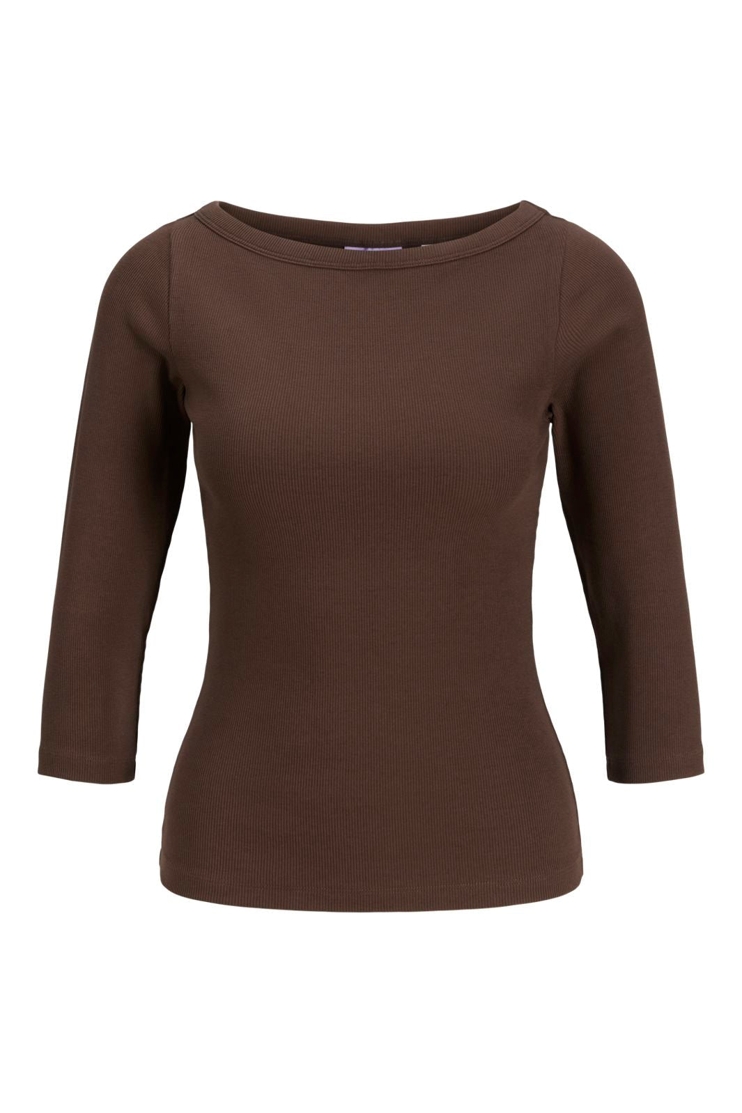Jjxx - Jxfifi Str 3/4 Boatneck Top - 4788552 Bracken