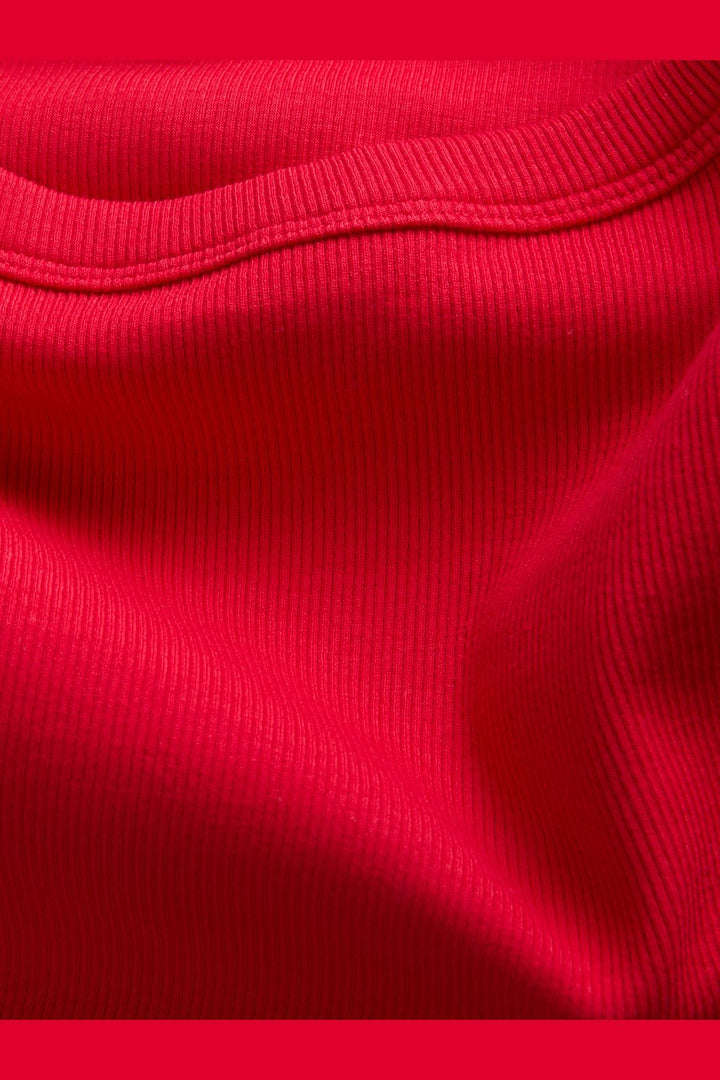 Jjxx - Jxfifi Str 3/4 Boatneck Top - 5144848 Tango Red