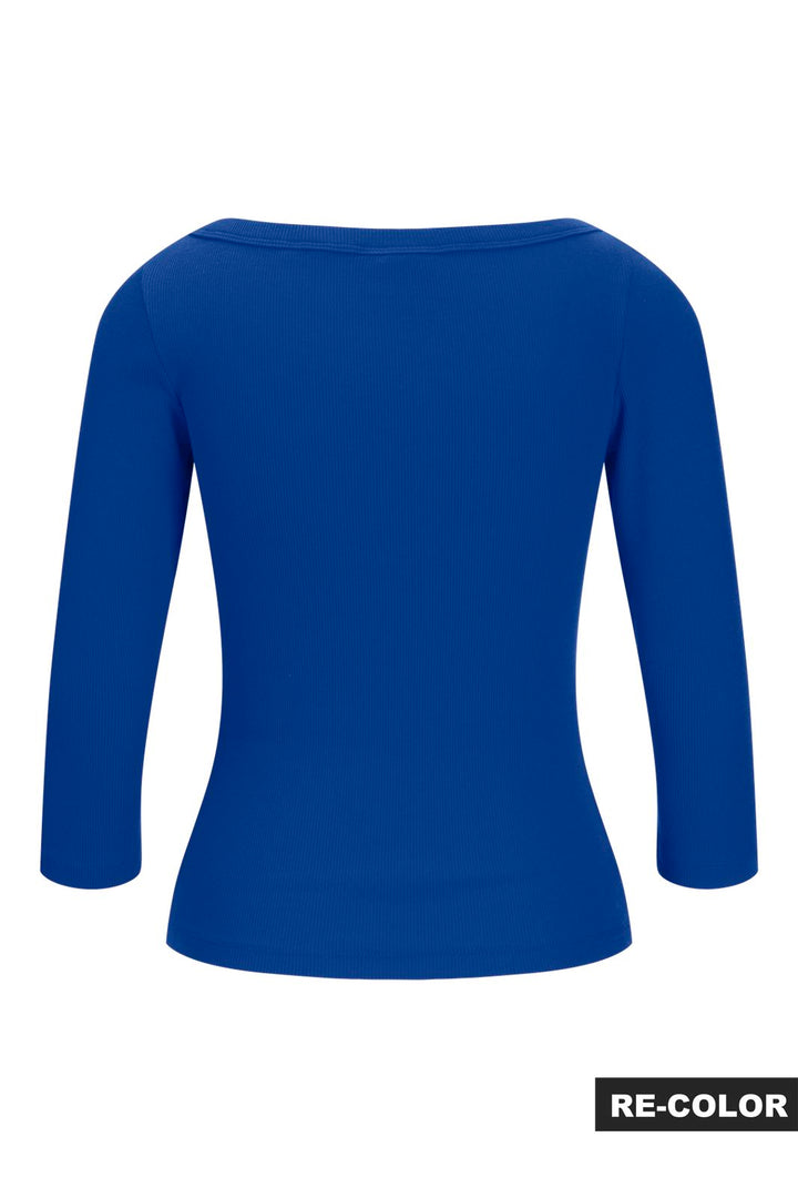 Jjxx - Jxfifi Str 3/4 Boatneck Top - 5244775 Surf The Web