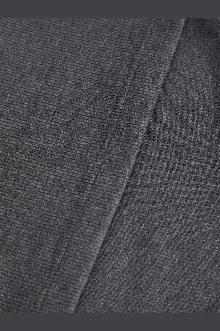 Jjxx - Jxfrida Sl U-Neck Top - 5037762 Dark Grey Melange