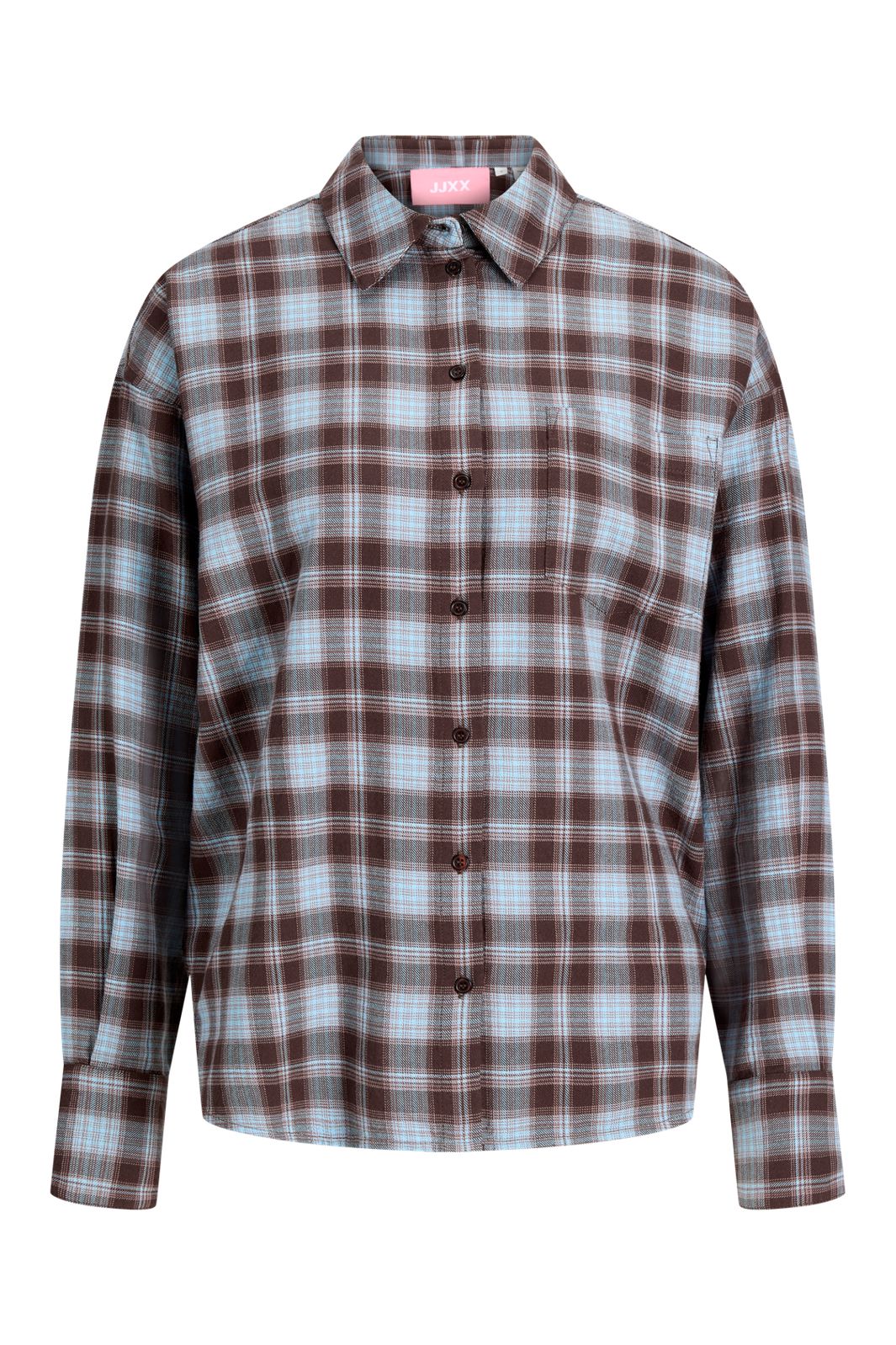 Jjxx - Jxjamie Check Flannel Ls Shirt Sn - 5040585 Skyway Carafe