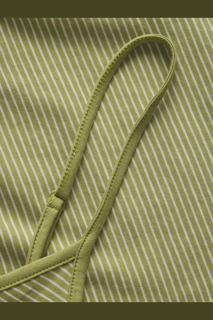 Jjxx - Jxleona Gigi Str Singlet Stripe Top - 5008736 Fern Vanilla Ice