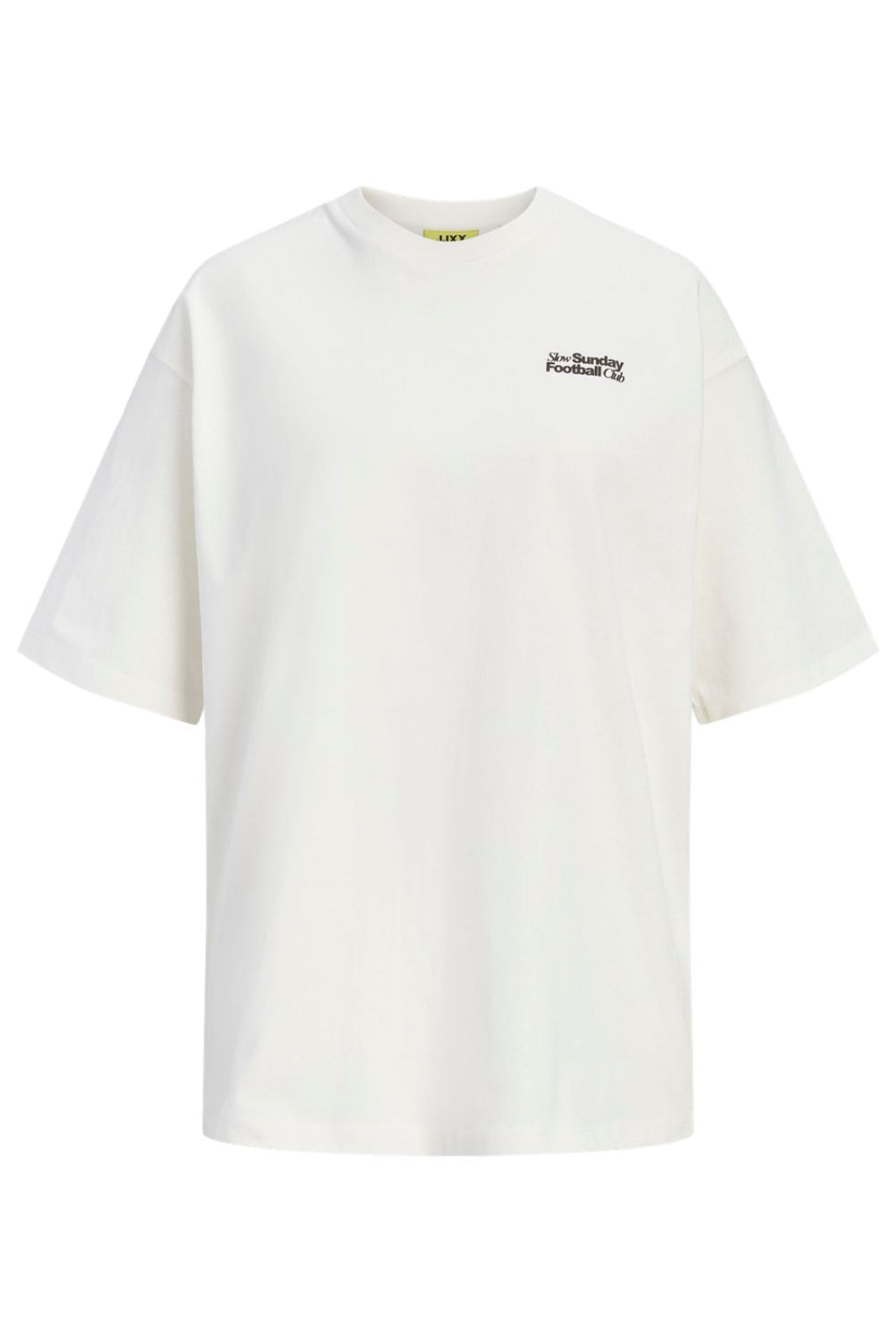 Jjxx - Jxmillow Loose Ss Tee Stydss26 - 5163387 Cloud Dancer Sunday Football