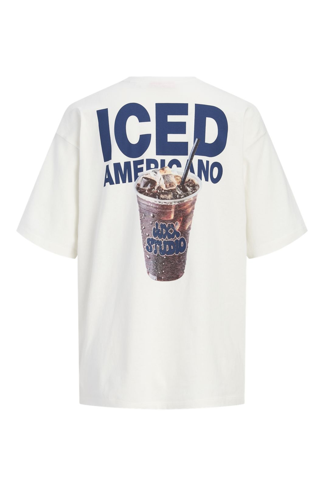 Jjxx - Jxmillow Loose Ss Tee Stydss26 - 5163390 Cloud Dancer Iced Americano