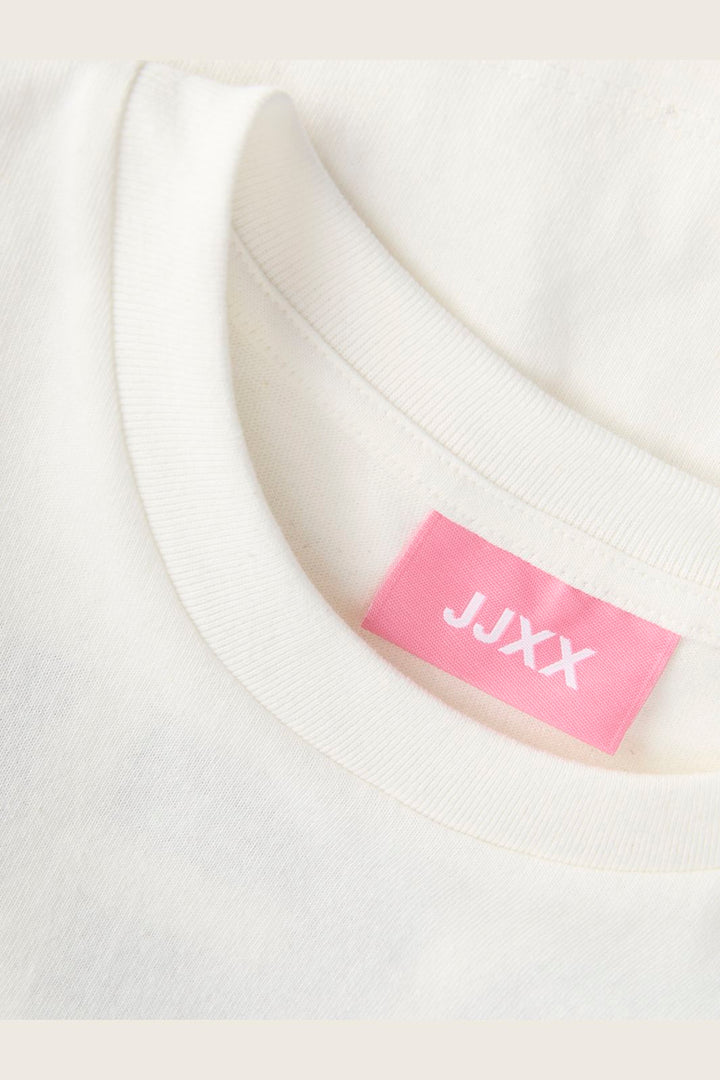 Jjxx - Jxmillow Loose Ss Tee Stydss26 - 5163390 Cloud Dancer Iced Americano