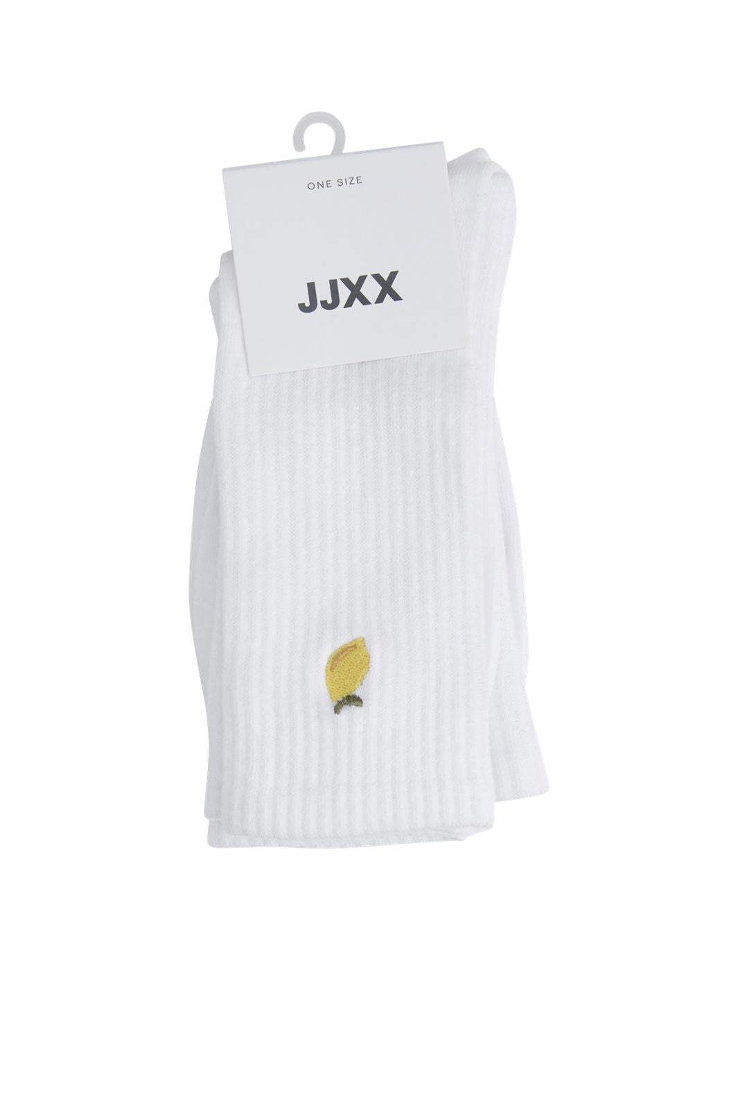 Jjxx - Jxreese Embroidery Sock 3-Pack Acc - 4959377 White W.Lemon/Flower & Cloud