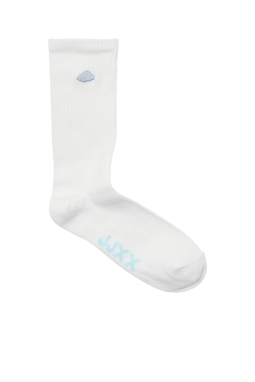 Jjxx - Jxreese Embroidery Sock 3-Pack Acc - 4959377 White W.Lemon/Flower & Cloud