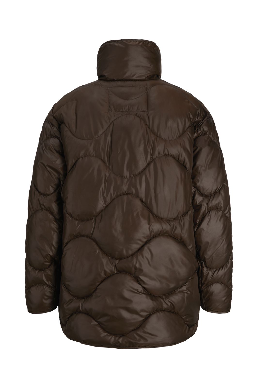 Jjxx - Jxstella Shiny Quilted Jacket Sn - 5038518 Demitasse