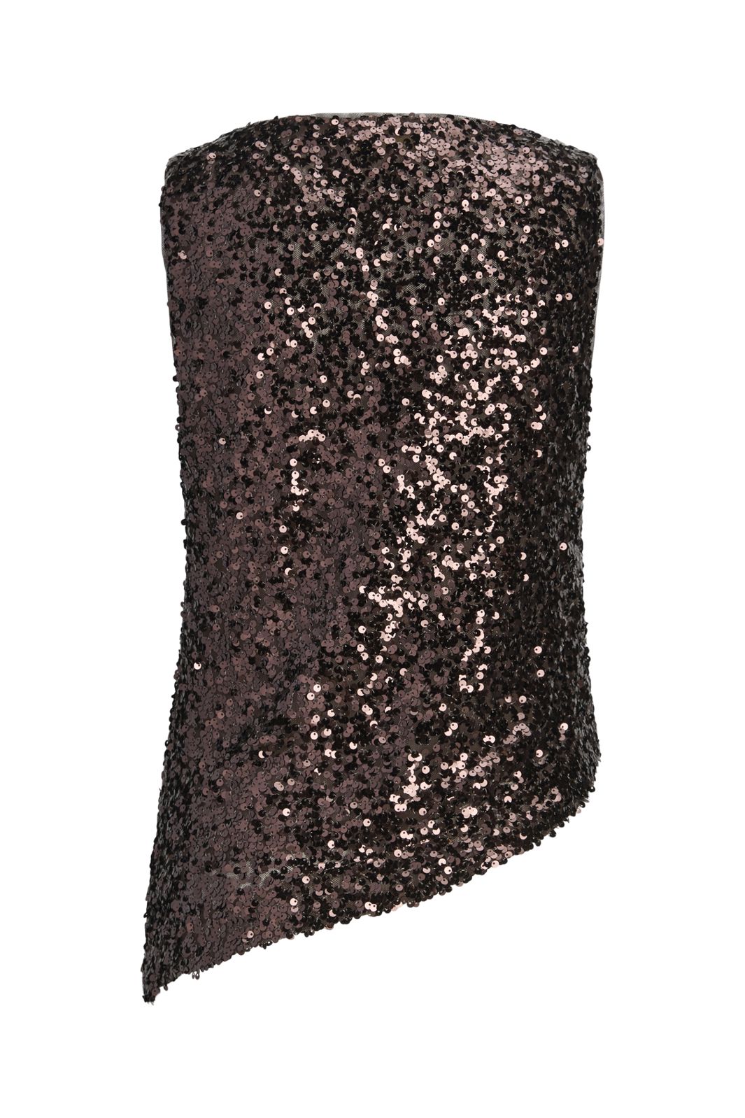 Jjxx - Jxzola Sequin Sl Top - 5108018 Demitasse