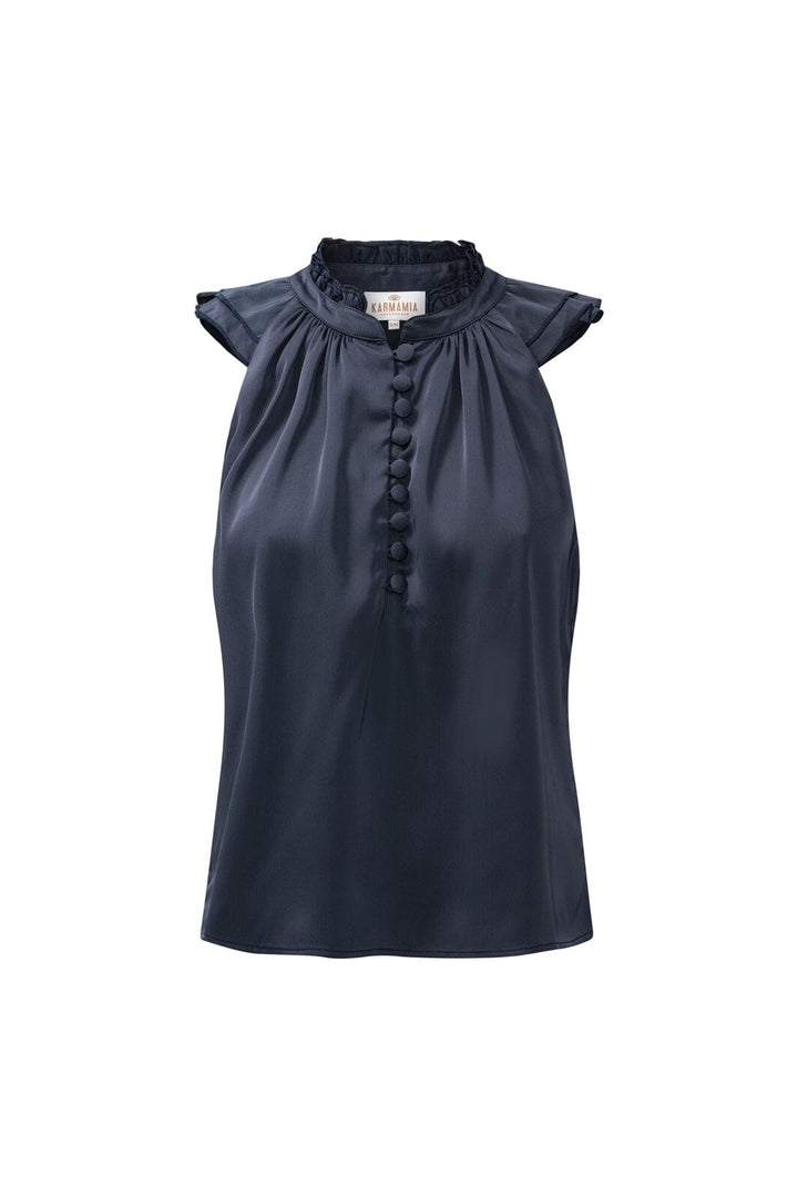 Karmamia - Anna Top 2470 - Hammered Sapphire