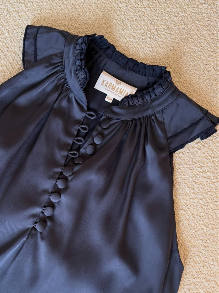 Karmamia - Anna Top 2470 - Hammered Sapphire Toppe 