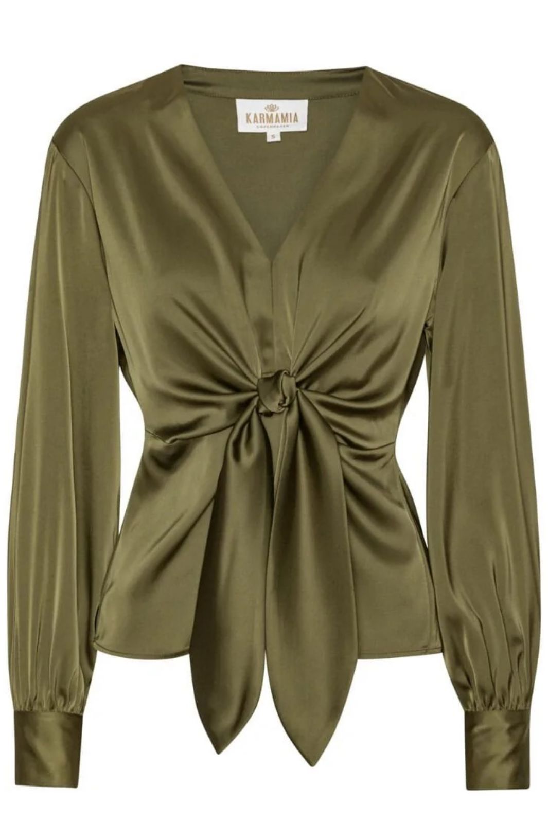 Karmamia - Blair Blouse 2228 - Semi Rich Olive