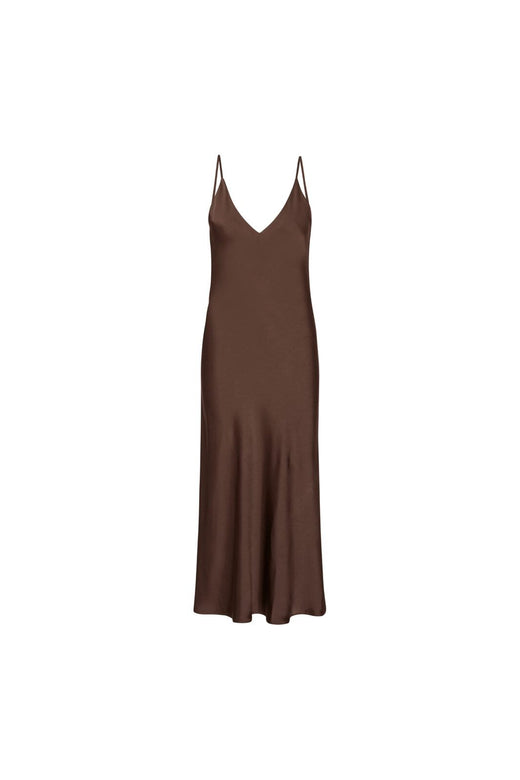 Karmamia - Camisole Dress 2232 - Semi Rich Brown