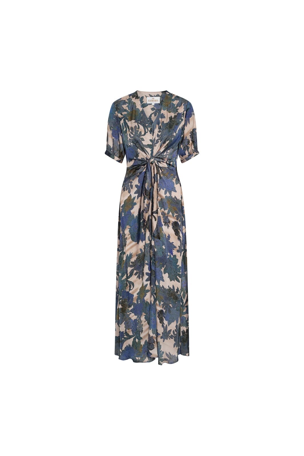 Karmamia - Faye Dress 2472 - Indigo Flower