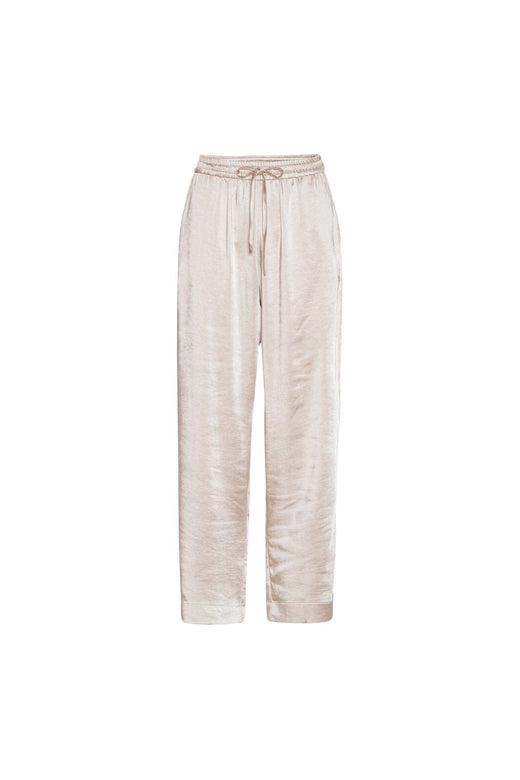 Karmamia - Garcia Pants 1725 - Antique White Rich Satin