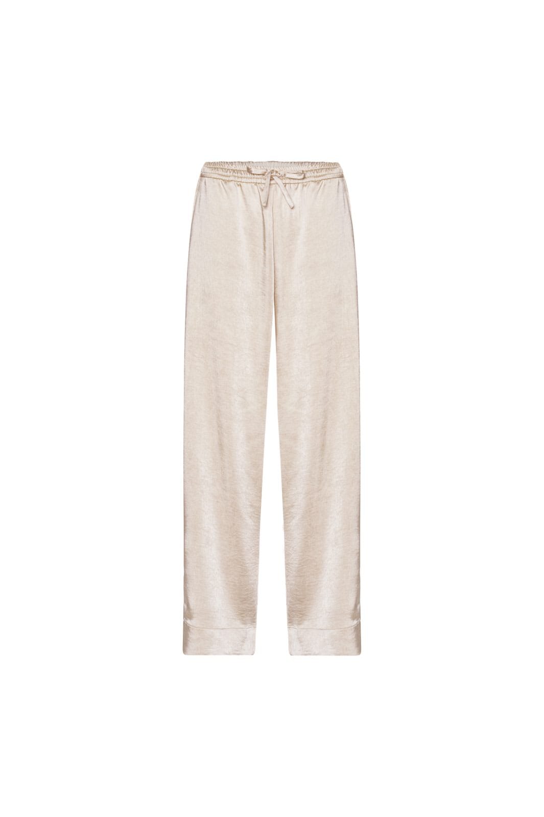 Karmamia - Garcia Pants 1725 - Antique White Rich Satin