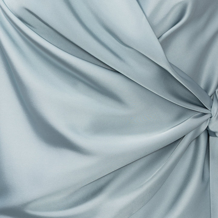 Karmamia - Ines Blouse 2375 - Semi Rich Sky Blue Bluser 