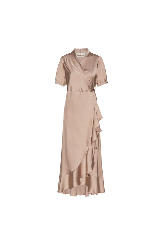 Karmamia - Iris Dress 2035 - Hammered Satin Blush