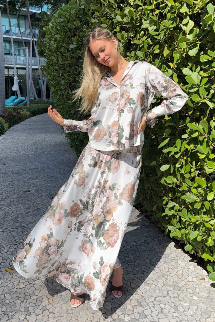 Karmamia - Joseph Shirt 2359 - Pale Bouquet Skjorter 
