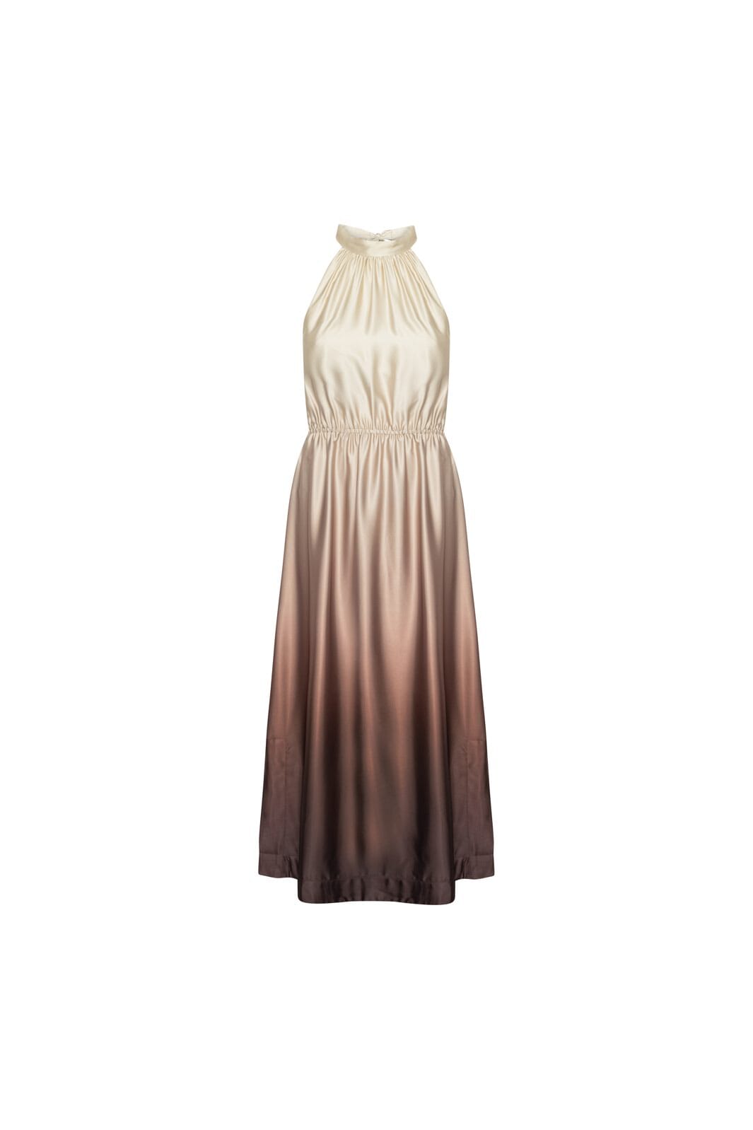 Karmamia - Lulu Dress 2202 - Semi Rich Gradient Brown