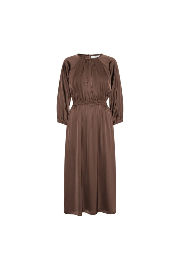 Karmamia - Rachel Dress 2485 - Semi Rich Brown