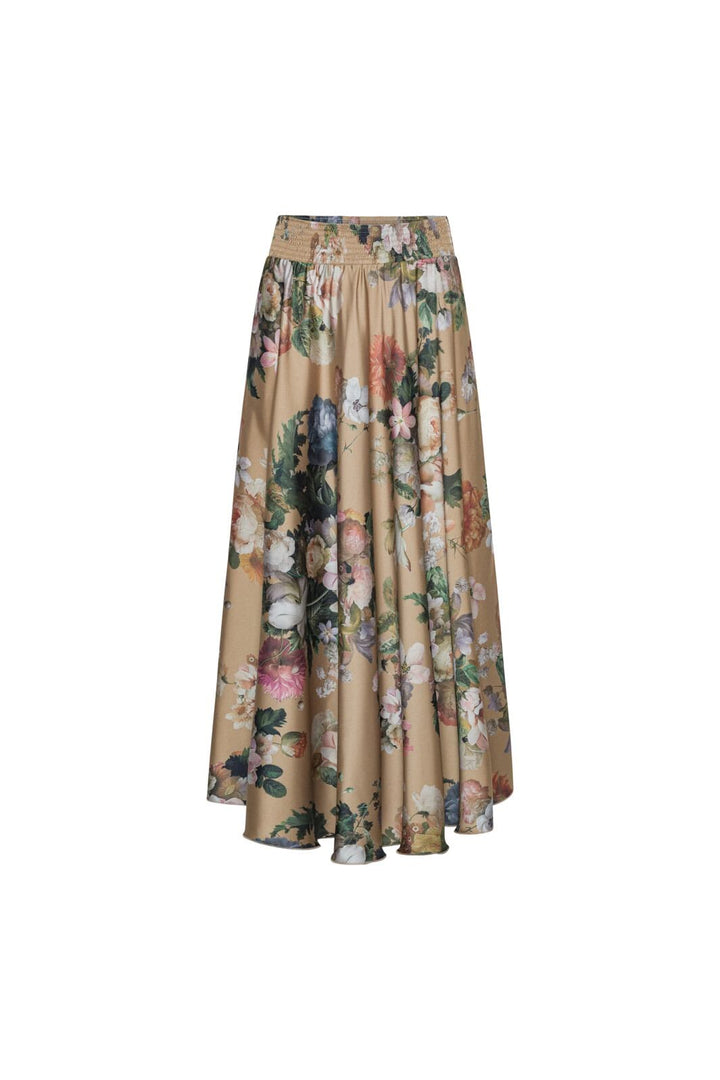 Karmamia - Savannah Skirt 2168 - Taupe Bloom