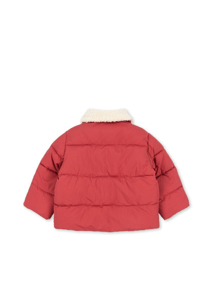 Konges Sløjd - Alpi Collar Jacket Grs Ks105680 - Cardinal Jakker 