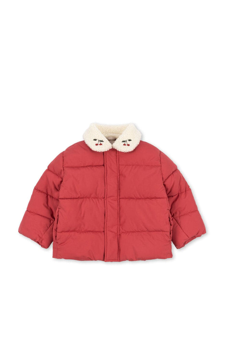 Konges Sløjd - Alpi Collar Jacket Grs Ks105680 - Cardinal Jakker 