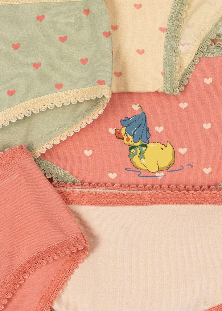 Konges Sløjd - Basic 5 Pack Girl Underpants Gots Ks105894 - Girl Mix Pack
