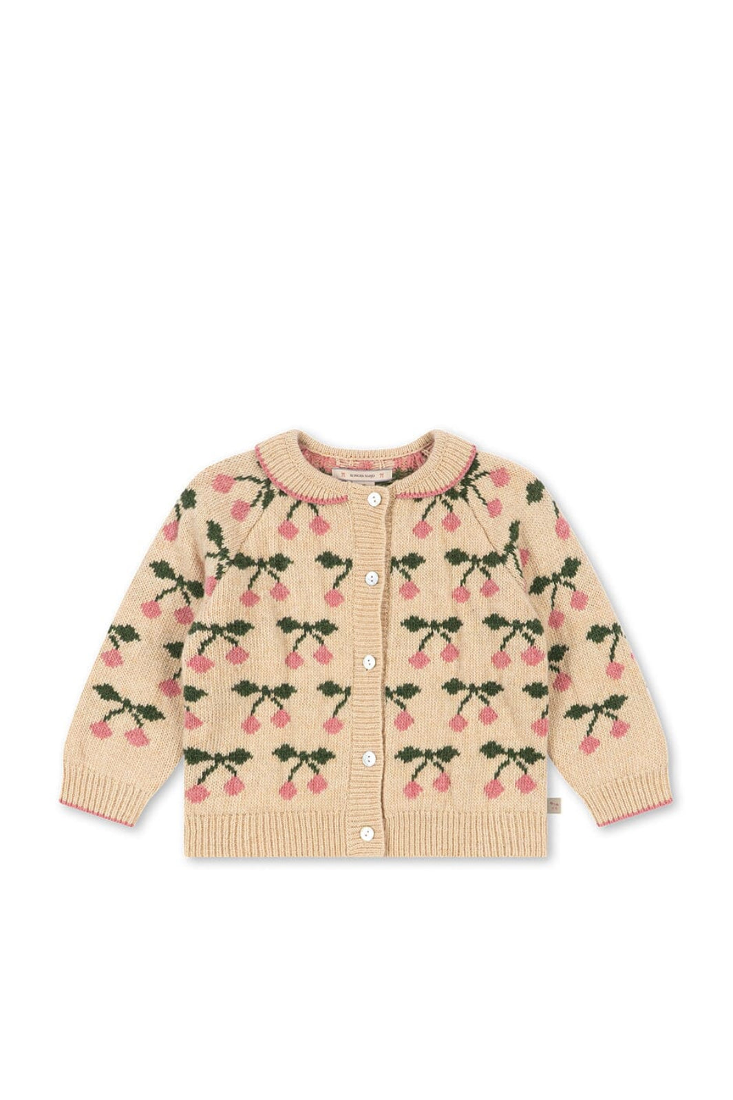 Konges Sløjd - Belou Collar Cardigan Ks105907 - Cherry