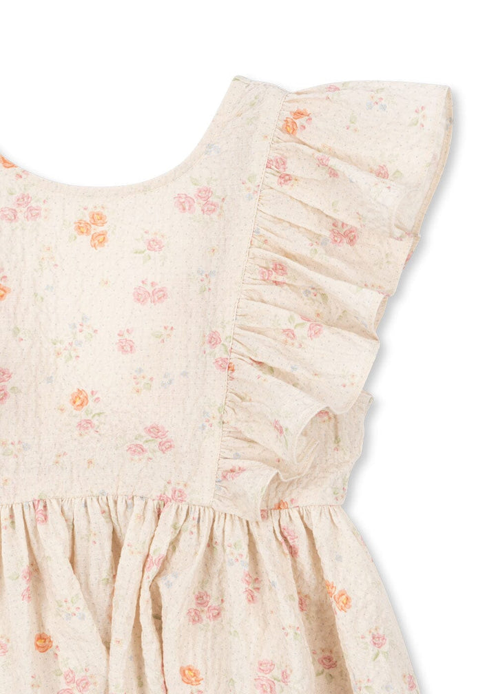Konges Sløjd - Elin Frill Dress Gots Ks105338 - Nonoka