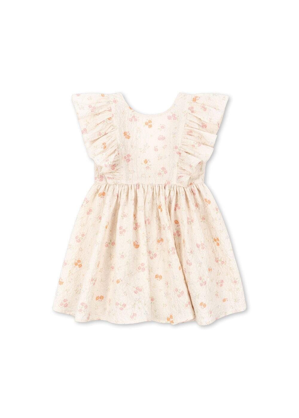 Konges Sløjd - Elin Frill Dress Gots Ks105338 - Nonoka