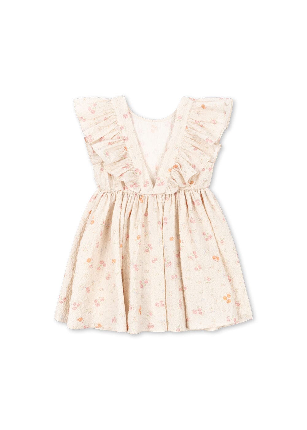 Konges Sløjd - Elin Frill Dress Gots Ks105338 - Nonoka