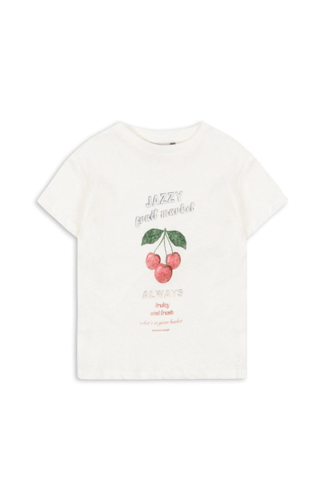 Konges Sløjd - Era Tee Ocs Ks104784 - Off White/jazzy T-shirts 