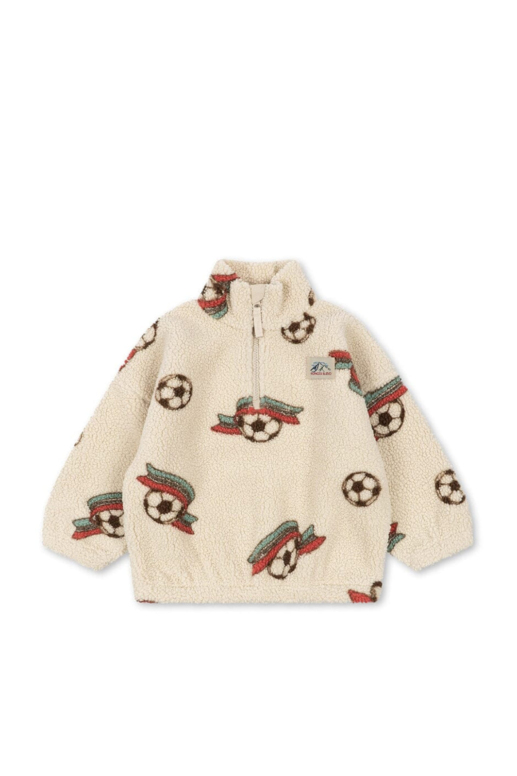 Konges Sløjd - Jody Teddy Half Zip Grs Ks106047 - Kick It