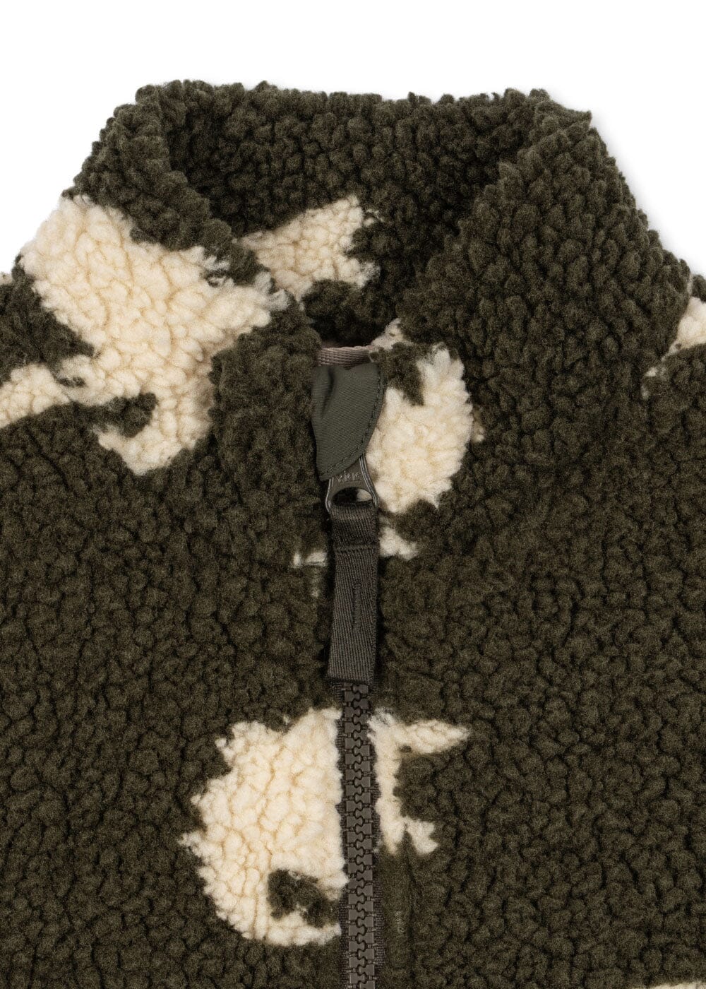 Konges Sløjd - Jody Teddy Jacket Grs Ks105720 - Dino Silhouette Fleece jakker 