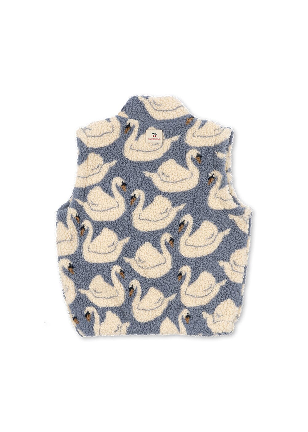 Konges Sløjd - Jody Teddy Vest Grs Ks105722 - Swan Veste 