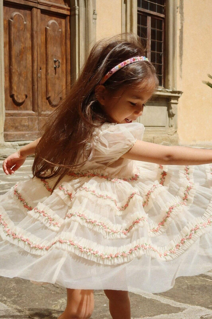 Konges Sløjd - Joelle Dress Ks104871 - Buttercream Kjoler 