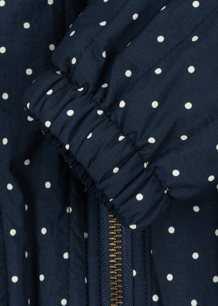 Konges Sløjd - Juno Printed Dot Bomber Jacket Ks106052 - Dot Nuit Petite