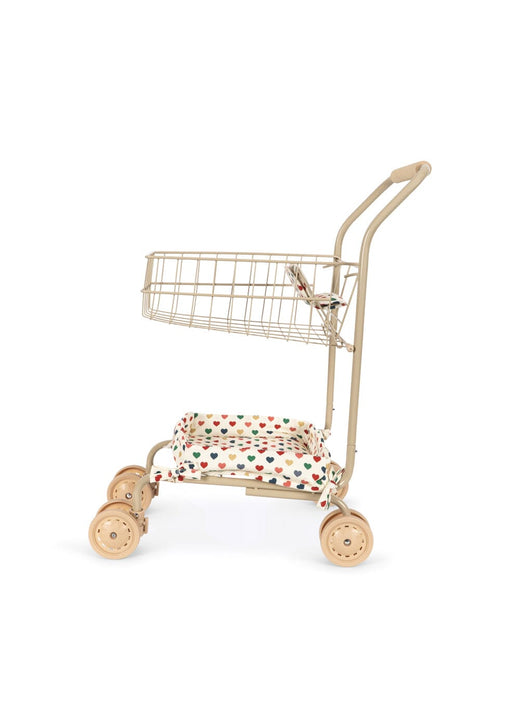 Konges Sløjd - Kids Shopping Cart Ks106508 - Coeur Coloré