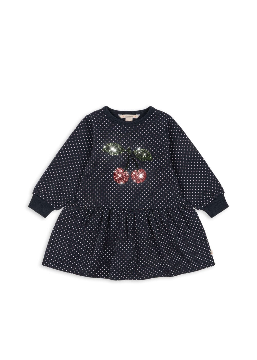 Konges Sløjd - Lou Dot Sequin Sweat Dress Gots Ks106118 - Dot Tout Petite