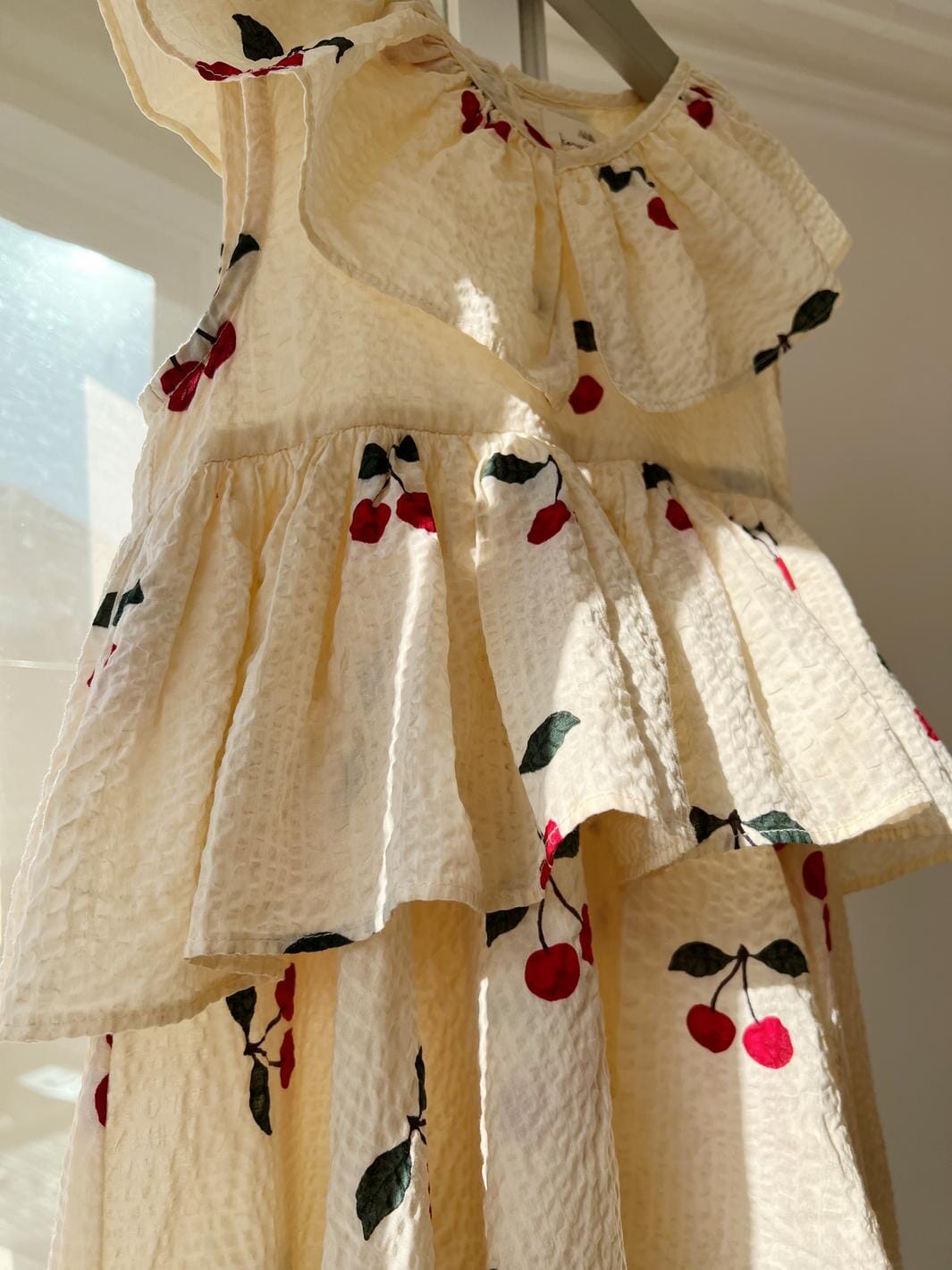 Konges Sløjd - Lunella Dress Gots Ks107616 - Mon Grand Cherry